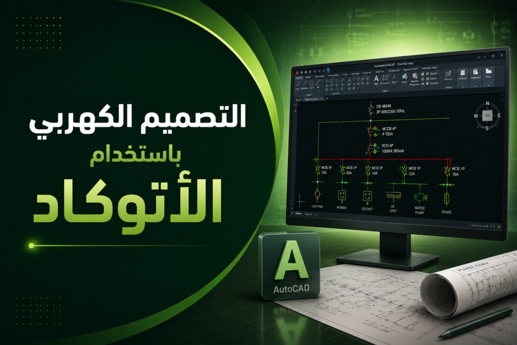التصميم الكهربي باستخدام الاتوكاد